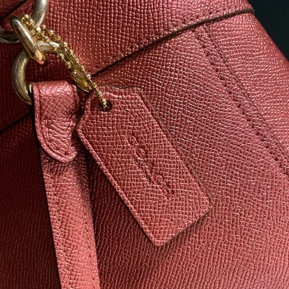 COACH BROOKE MINI SATCHEL CROSSBODY BAG & WRISTLET WALLET - Picture 3 of 9